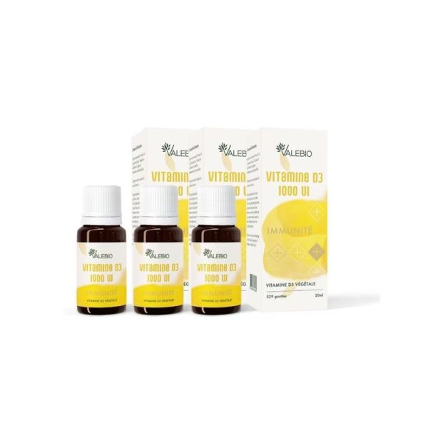 Vitamine D3 1000 UI - 20 ml