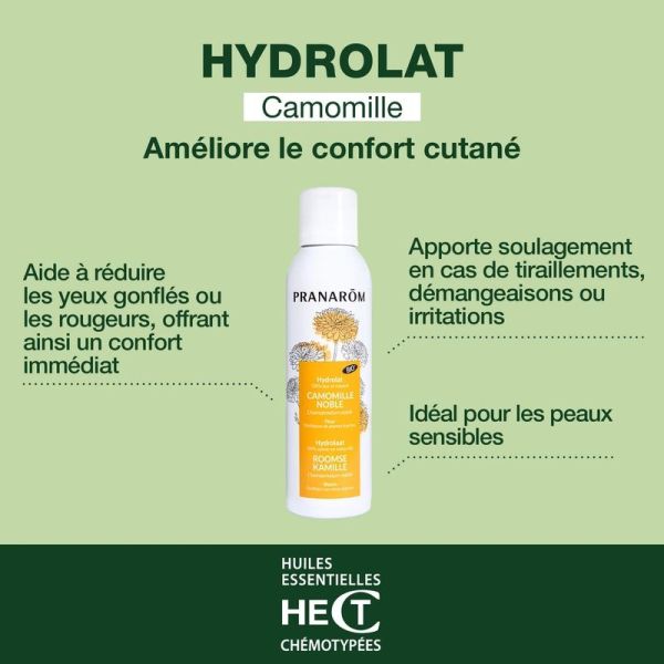 Hydrolat de Camomille noble - Bio - 150 ml