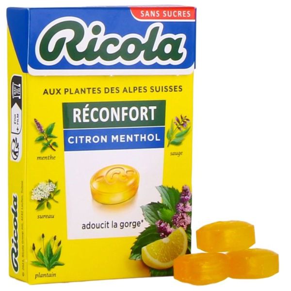 Réconfort Citron Menthol - 50 g