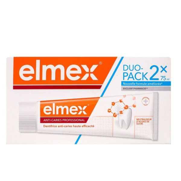 Elmex Anti Caries Pro 75Ml X2