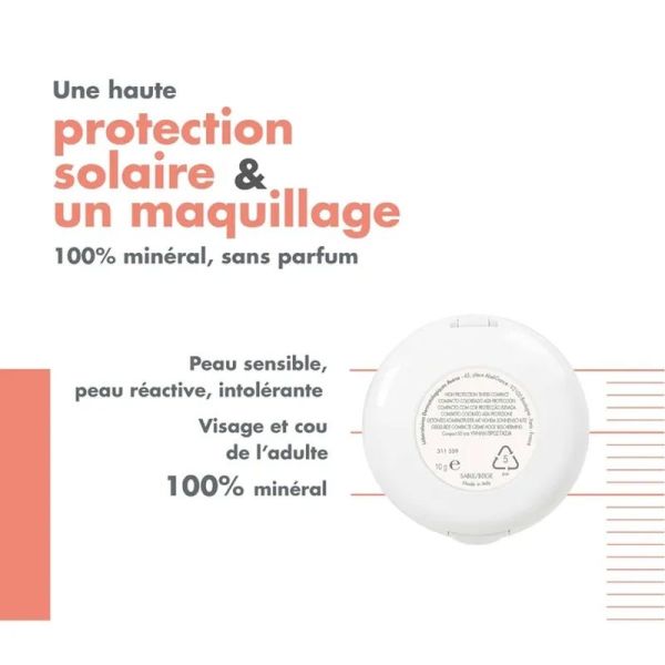 Haute protection Compact teinté Sable SPF 50 - 10 g