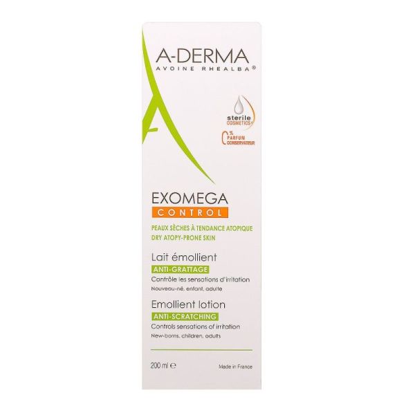 Exomega Control lait émollient 200ml