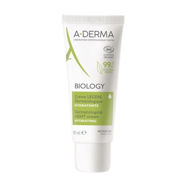 Crème légère dermatologique hydratante BIOLOGY - 40 ml