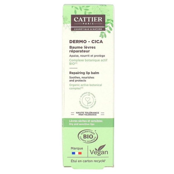 Cattier Baume Levre Reparateur 15Ml