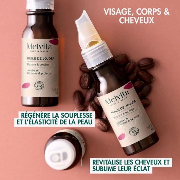 Huile de Jojoba Bio - 50 ml