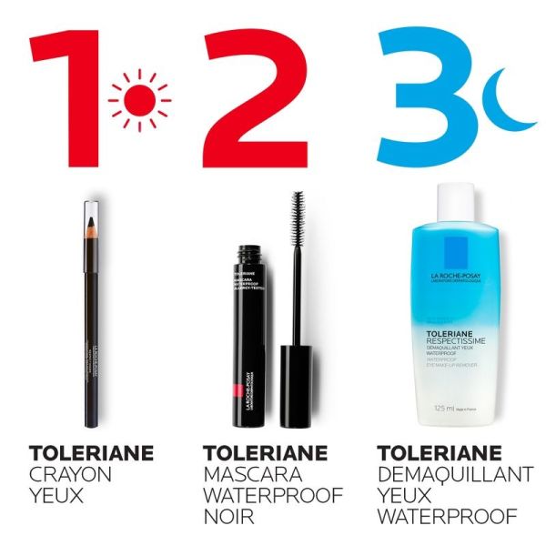 Respectissime Démaquillant Yeux Waterproof Toleriane - 2 x 125 ml