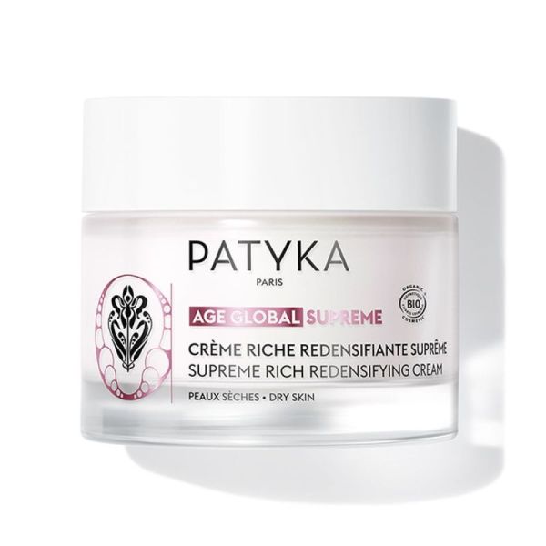 Patika âge global suprême crème riche redensifiante peaux sèches 50 ml