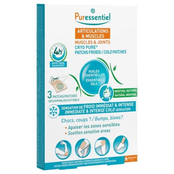 Puressentiel Articulat Patch Froi Cryo X3