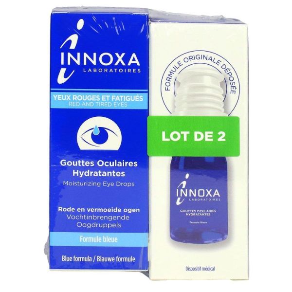 Gouttes oculaires formule bleue 2x10ml