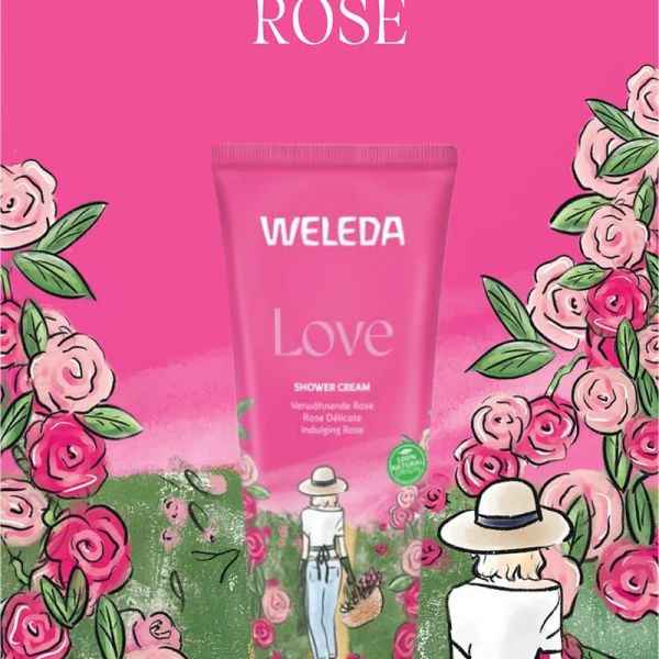 Love Crème de Douche Rose délicate - 200 ml