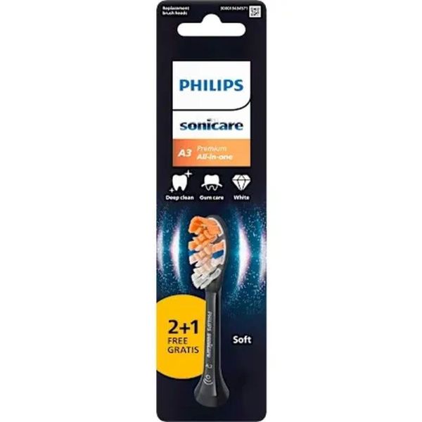 Brossettes de Rechange Premium A3 All-In One Soft - 3 unités