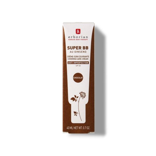 Erborian Super BB crème couvrante anti imperfections SPF 20 - Chocolat 40 ml