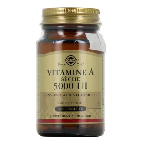 Vitamine A - 100 comprimés