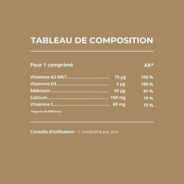 Nat'Os - 30 comprimés