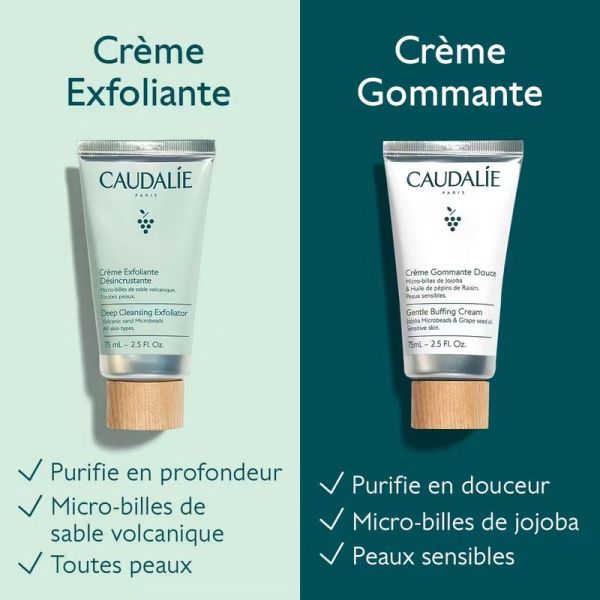 Crème Exfoliante Désincrustante Vinoclean - 75 ml