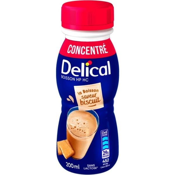 Concentré Boisson HP HC - Saveur Biscuit - 4 x 200 ml