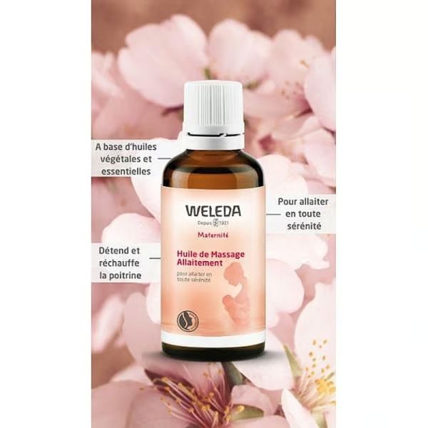 Huile de Massage Allaitement - 50 ml