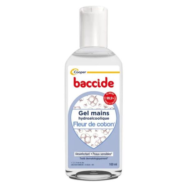 Gel Hydroalcoolique Parfum Fleur de Coton - 100 ml