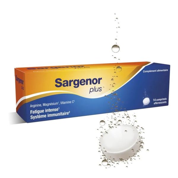 Sargenor Plus comprimes effervescents - 14 comprimes