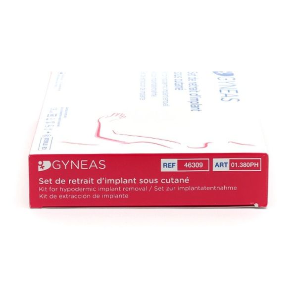 Set de Retrait d'Implant Contraceptif Sous-Cutane - Lot de 10