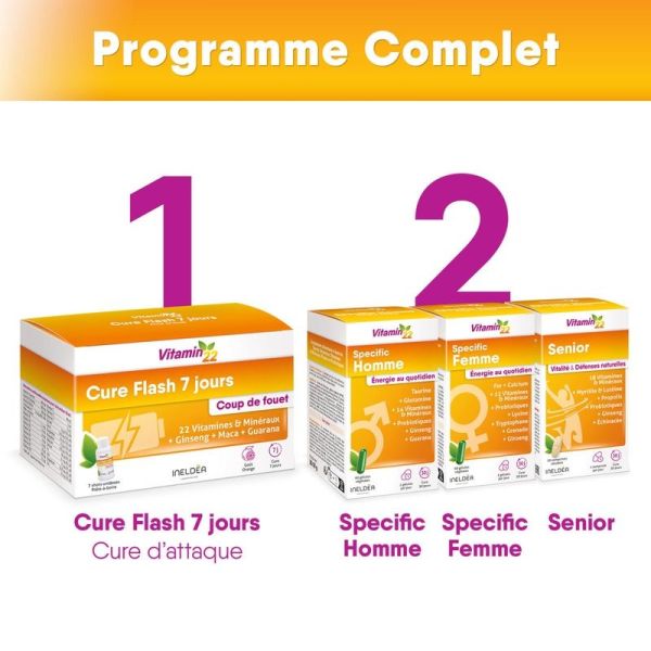 CURE FLASH 7 JOURS - 7 shots