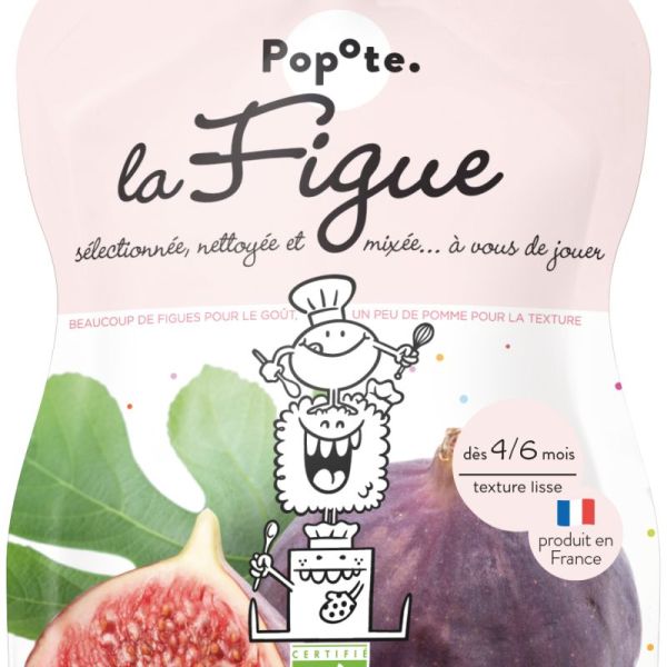 Popote Gourde Figue Bio 120G