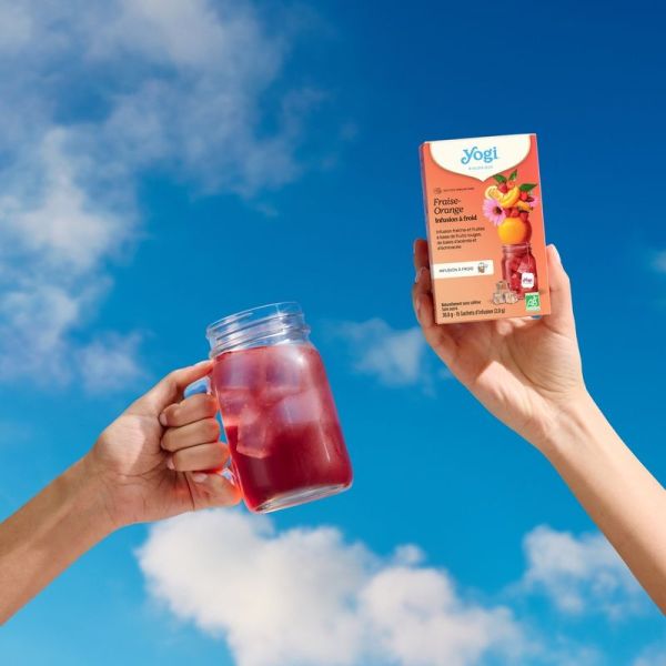 Cold Brew Fraise-Orange - 15 sachets