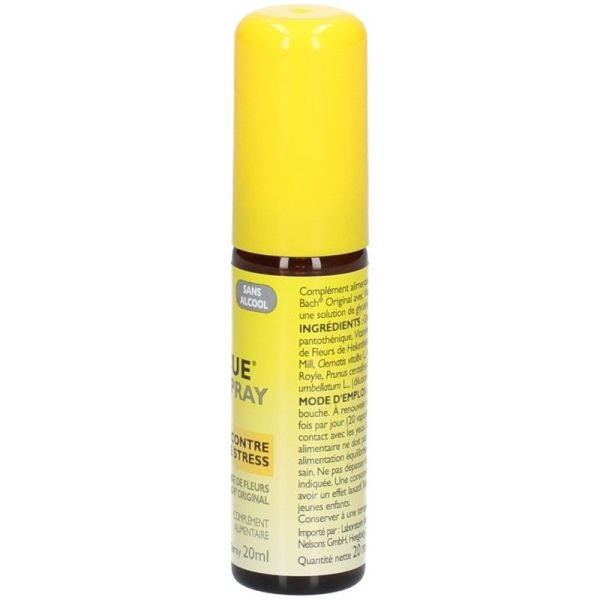 RESCUE Spray jour contre le stress - Sans alcool - 20 ml