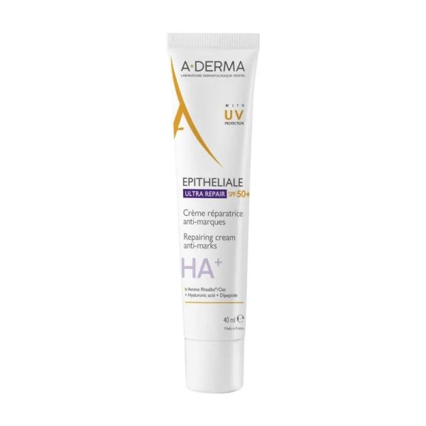 A-Derma Épithéliale A.H Ultra Crème réparatrice SPF50 - 40 ml