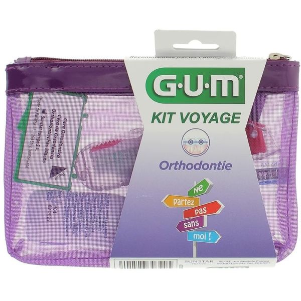 Kit voyage Orthodontie - trousse de 4 produits