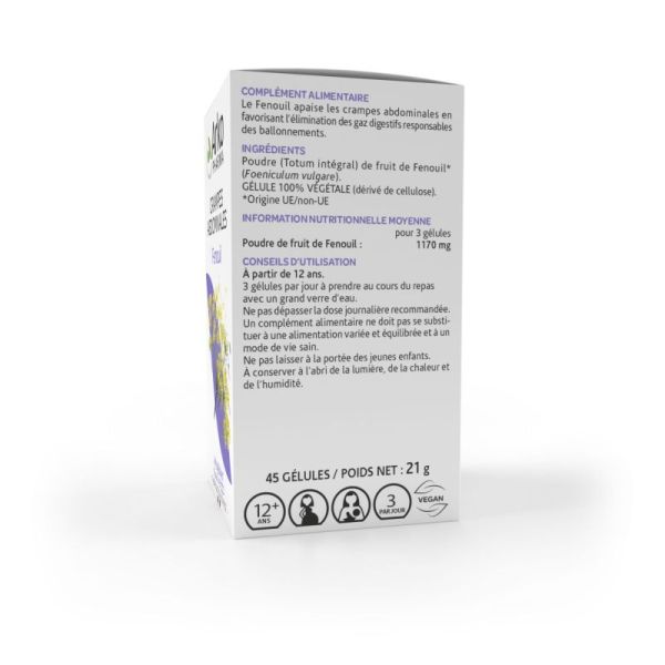 Arkogelule Fenouil Bte 45
