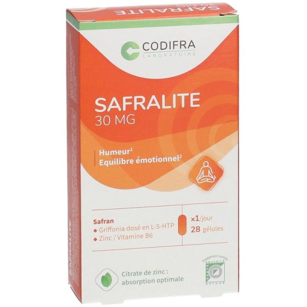 Safralite 30 mg - 28 gélules