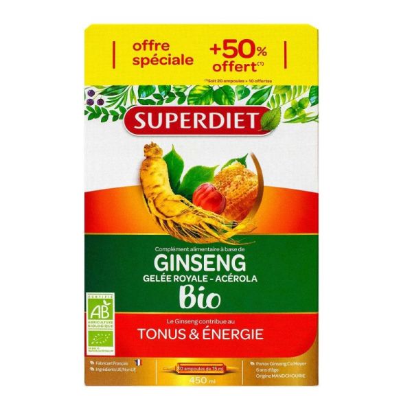 Superdiet Ginseng Gelee Royal Bio 2010