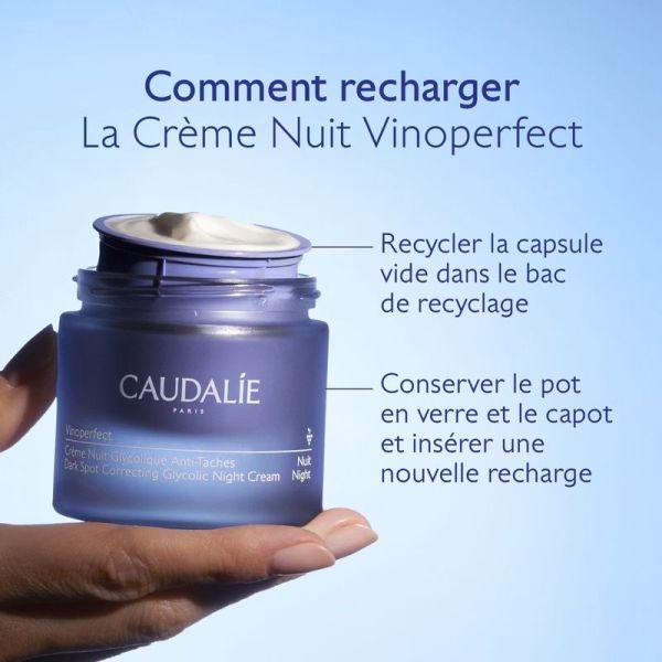 Vinoperfect Creme Nuit Anti-Taches a la Viniferine et Acide Glycolique - 50 ml