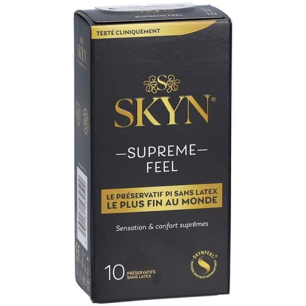 Préservatifs Sans Latex Supreme Feel - 10 unités