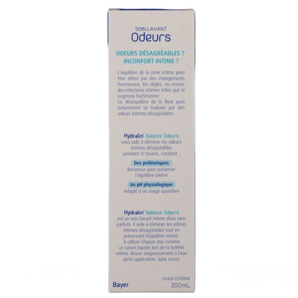 Soin Lavant Intime Balance Odeurs - 200 ml