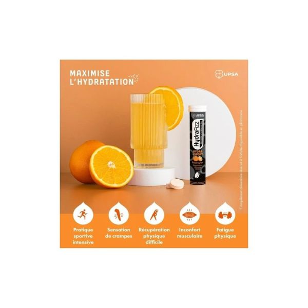 Hydra +Sport - 16 comprimés effervescents