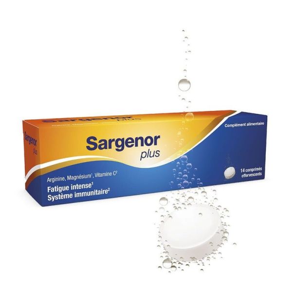 Sargenor Plus comprimes effervescents - 14 comprimes