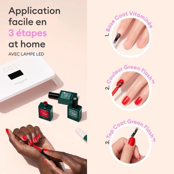 Base Coat Vitaminée Green Flash - 15 ml