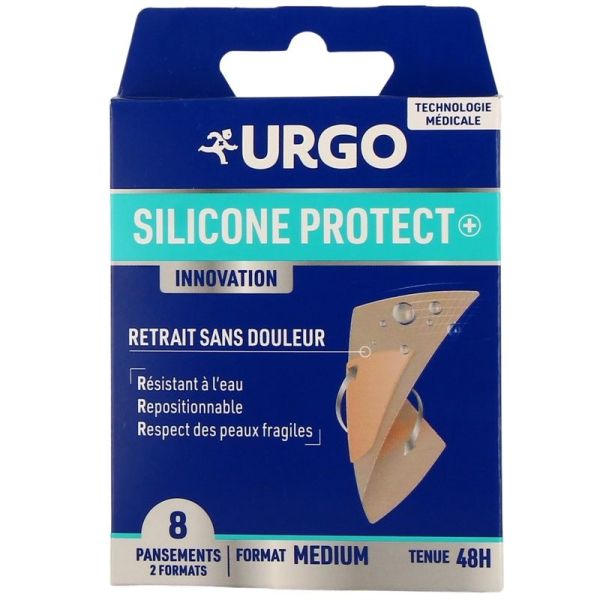 Silicone Protect+ Pansements - Medium - 8 pansements