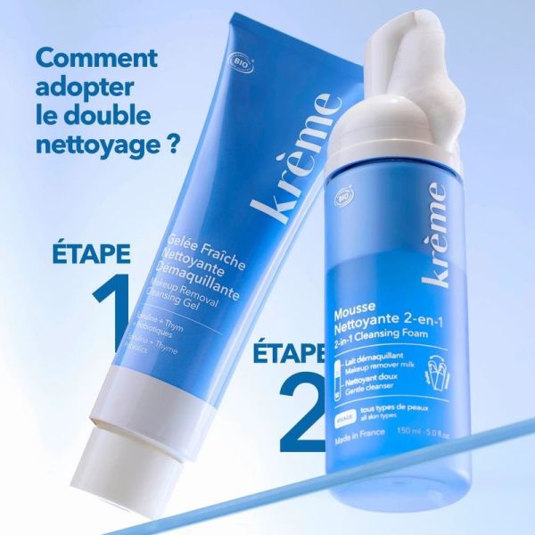 Mousse Nettoyante 2-en-1 - 150 ml