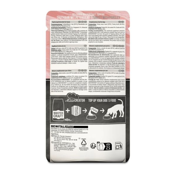 Belcando - Mastercraft Topping Dinde 100G