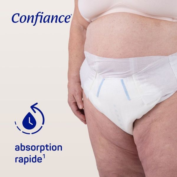 Confiance Elastic 10 Gouttes - Taille L, 14 changes complets