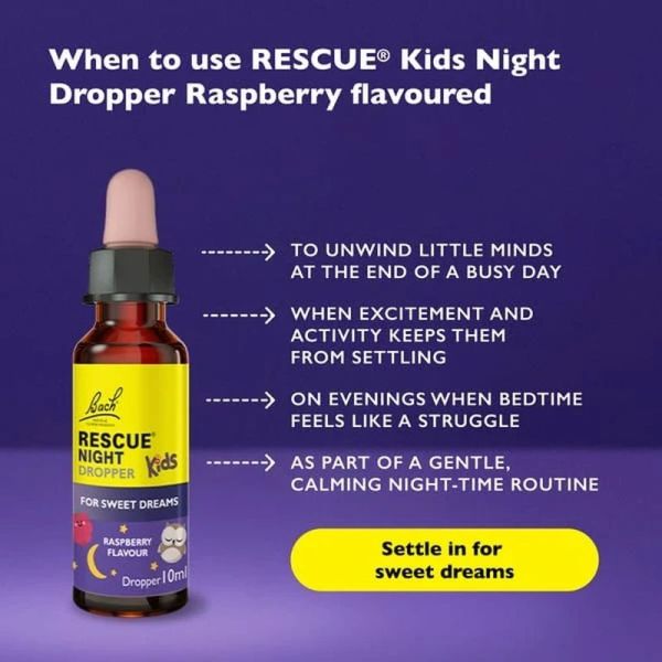 Nuit Kids - Compte-gouttes Framboise - 10 ml