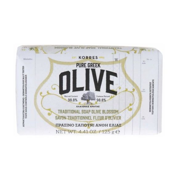 Korres Pain de savon Fleur d'Olivier 250g