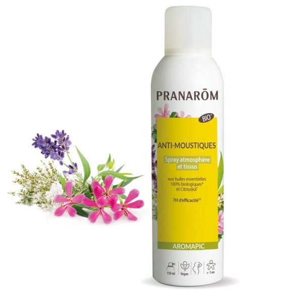 Spray atmosphere et tissus - Anti-moustiques - Bio - 150 mL