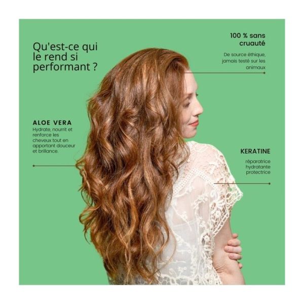 KÉRATINE X ALOE VERA Soothing and purifying shampoo - 500 ml