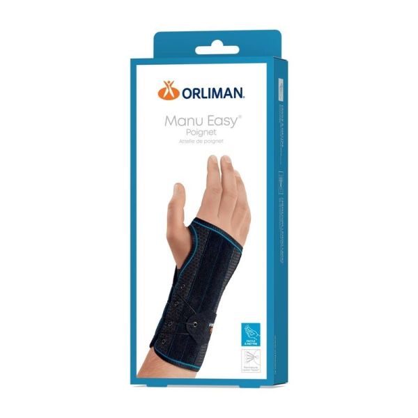 Orliman MANU EASY Orthèse poignet-main droite - Taille 2