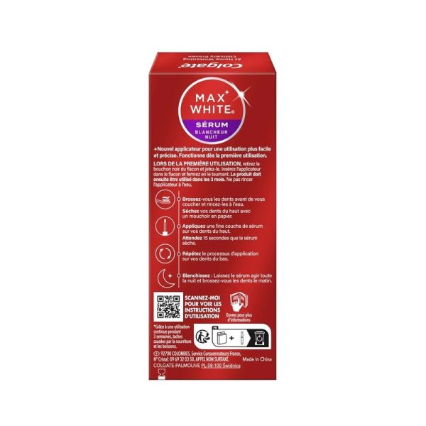 Max White Sérum Blancheur Nuit Stylo - 2,5 ml
