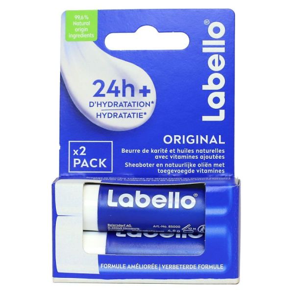 Labello Classic Care Stick 2 X 4.8